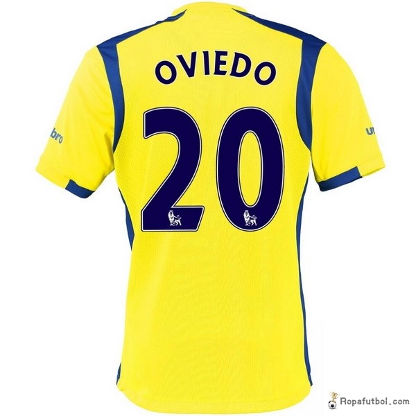 Camiseta Everton Replica Tercera Ropa Oviedo 2016/17 Amarillo